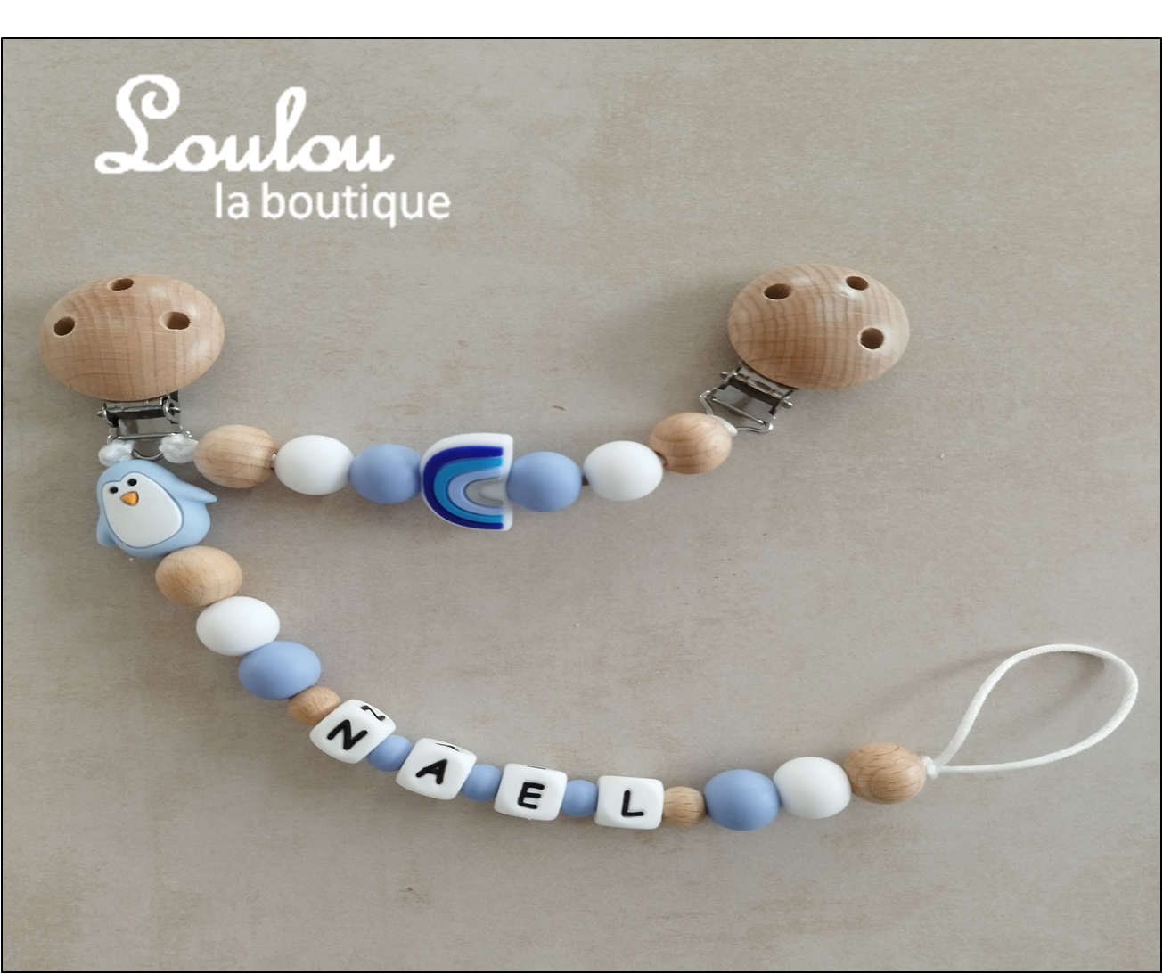 Attache tétine et doudou