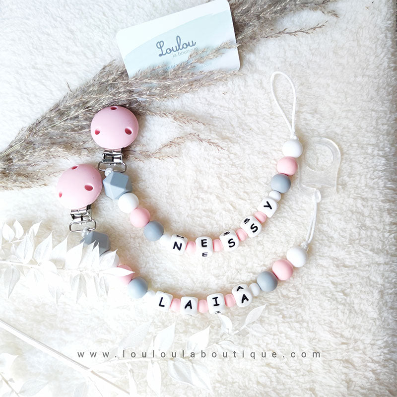 Attache tétine personnalisée 11