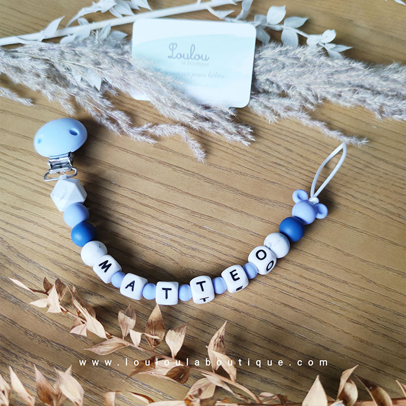 Attache tétine personnalisée 113