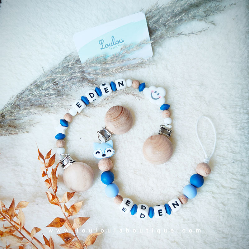 Attache tétine personnalisée 102