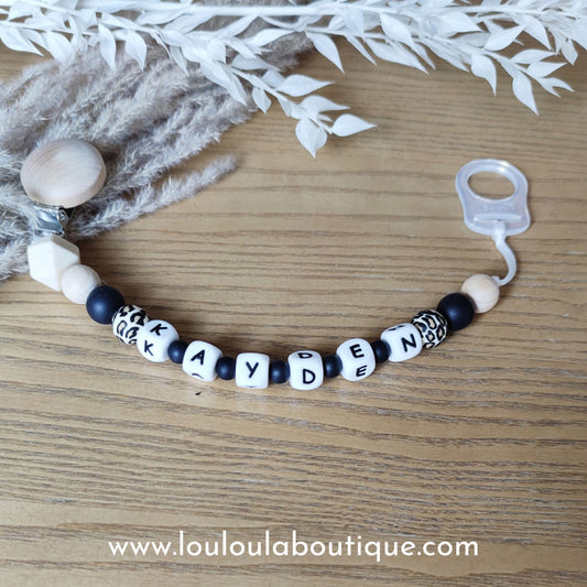 Attache tétine personnalisée 155