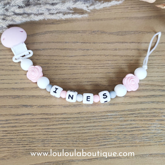 Attache tétine personnalisée 36