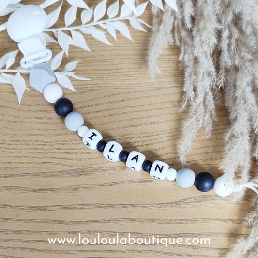 Attache tétine personnalisée 54