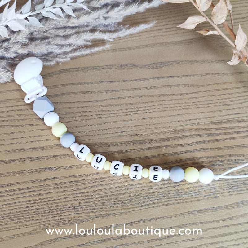 Attache tétine personnalisée 69