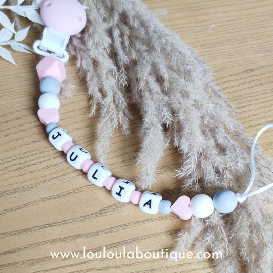 Attache tétine personnalisée 94