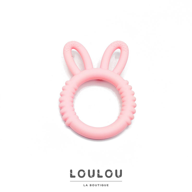 Lapin de dentition silicone