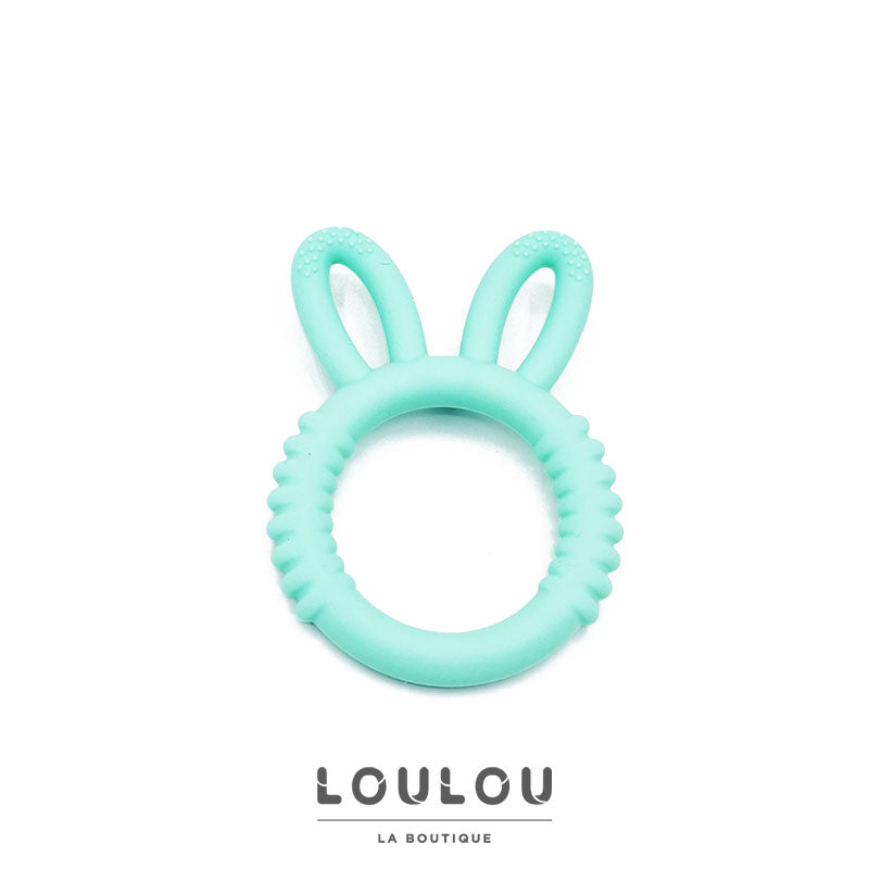 Lapin de dentition silicone