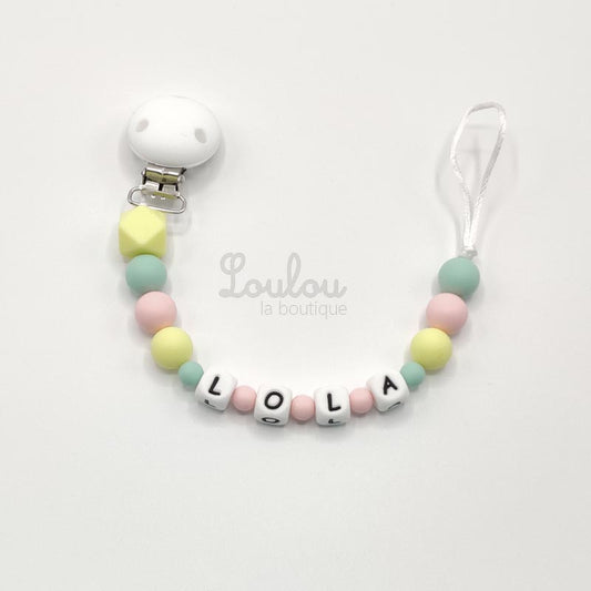 Attache Tetine Fille Tetine Personnalisé Avec Prenom Yolnkos Attache Tetine Fille Tetine Personnalisé Avec Prenom Yolnkos